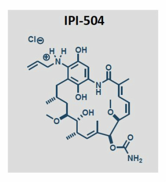 INFI IPI-504 hsp90 inhibitor structure